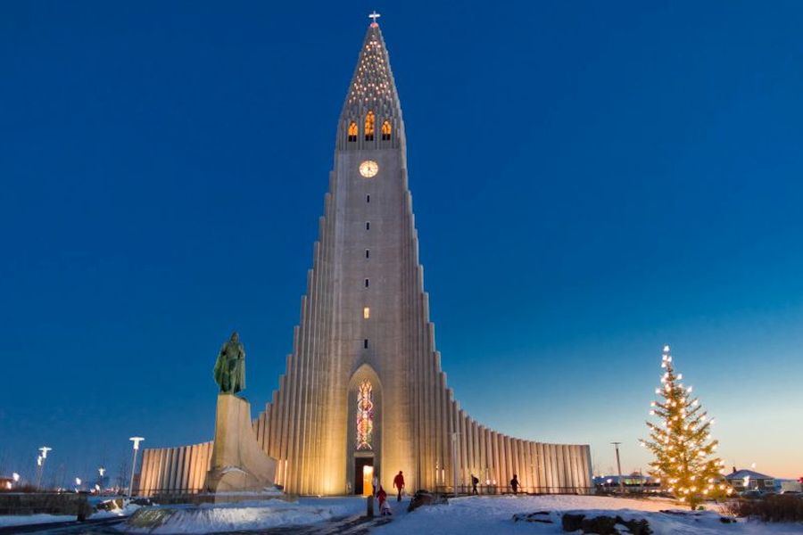 Reykjavik winter