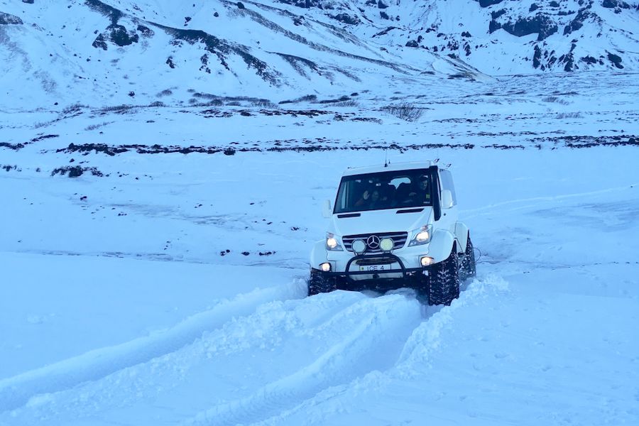 4x4 sneeuw IJsland