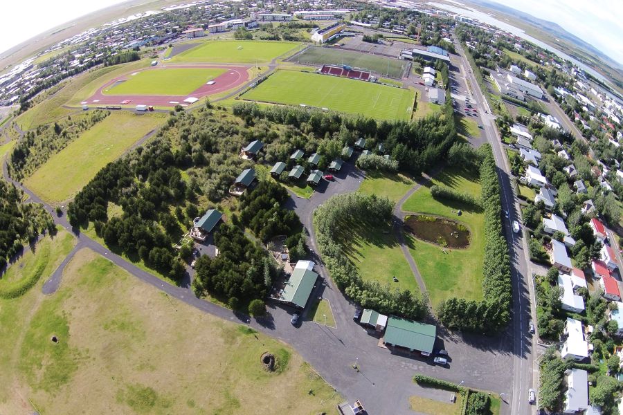 Gesthus campinghutten, Selfoss