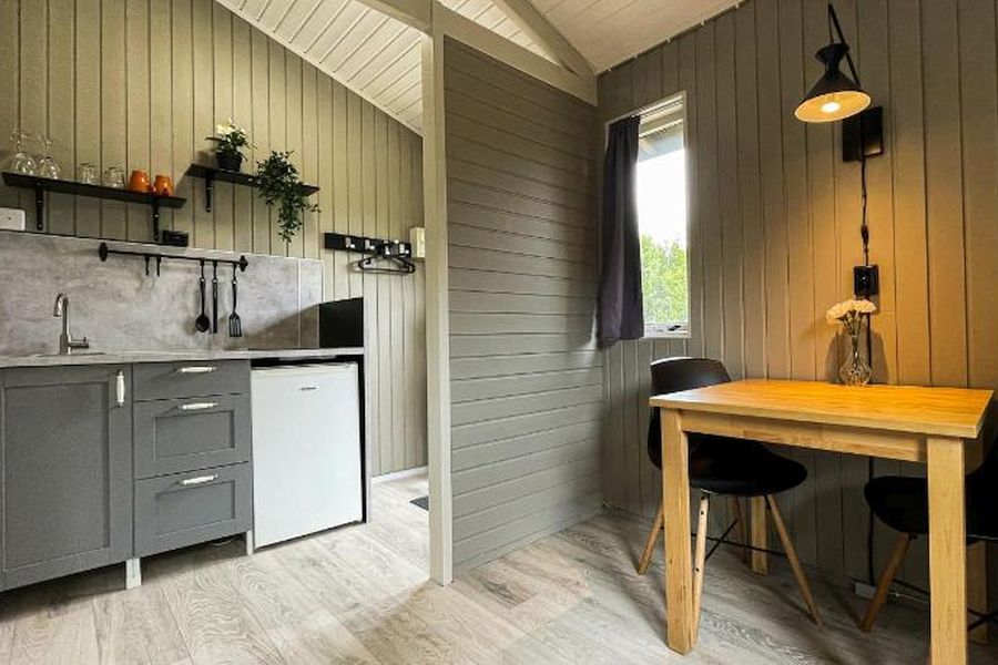 Gesthus campinghutten, Selfoss