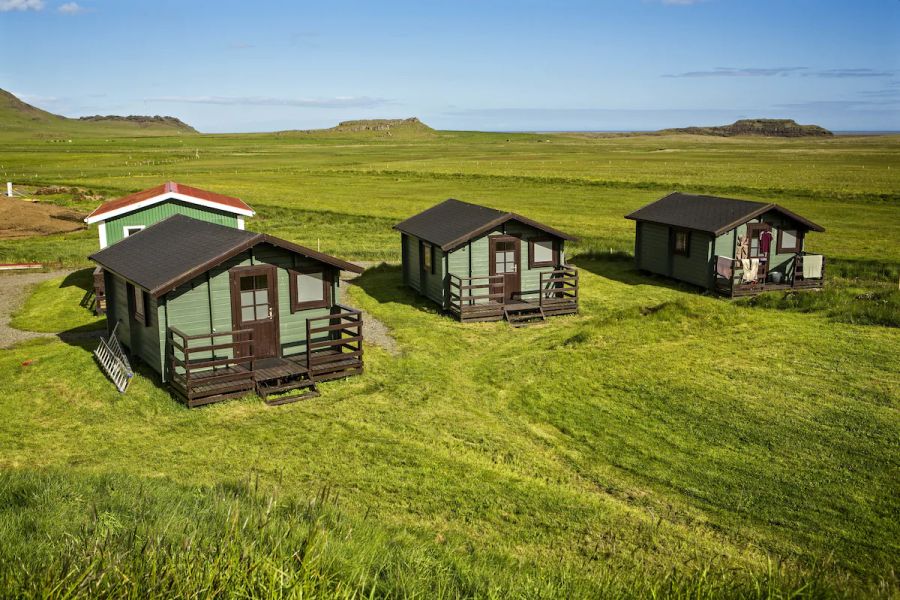 Vagnsstadir Campinghutten, Hornafjördur
