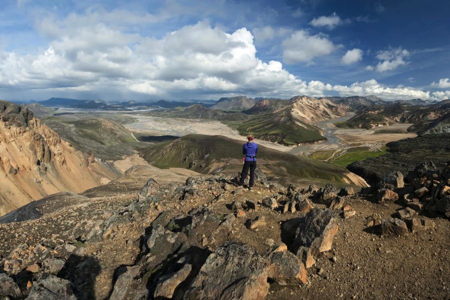 Landmannalaugar berghut Laugavegur