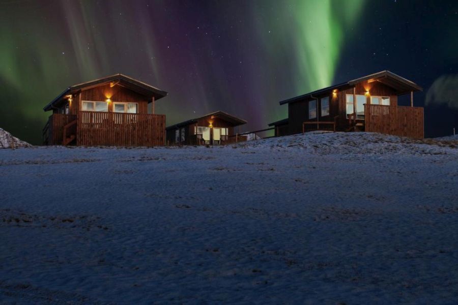 Aurora Cabins, Höfn