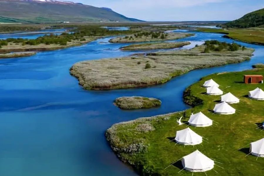 Kampeer tenten Noord IJsland