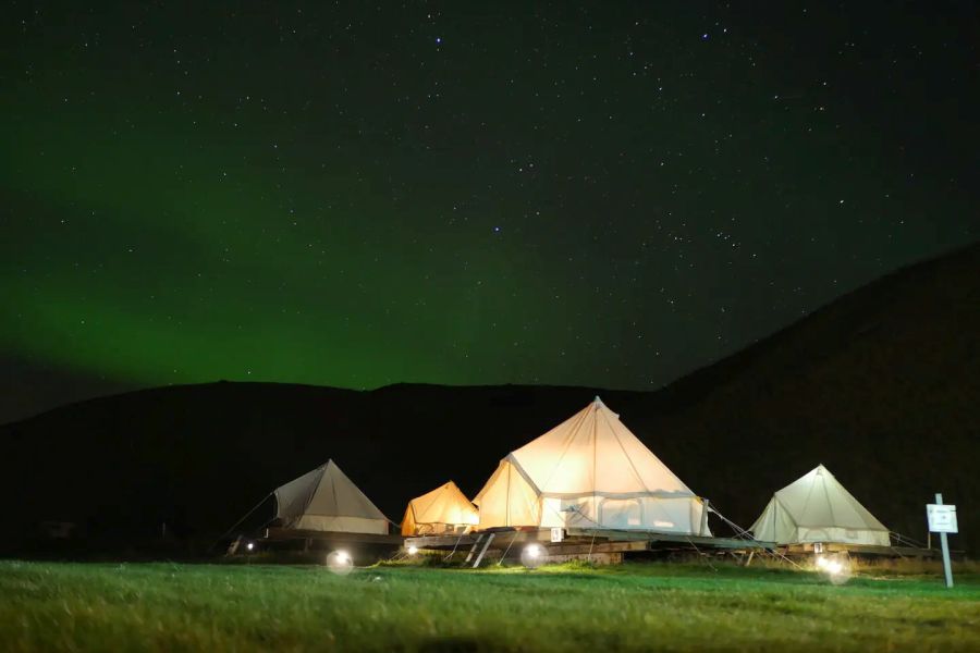Farmhouse Glamping Tents - Vik