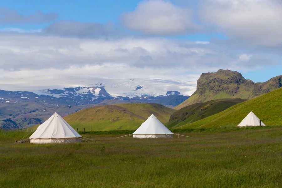Farmhouse Glamping Tents - Vik