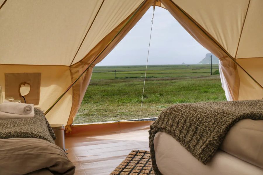 Farmhouse Glamping Tents - Vik