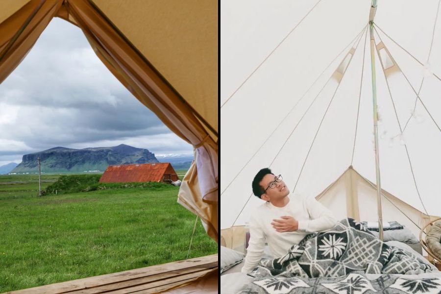 Farmhouse Glamping Tents - Vik