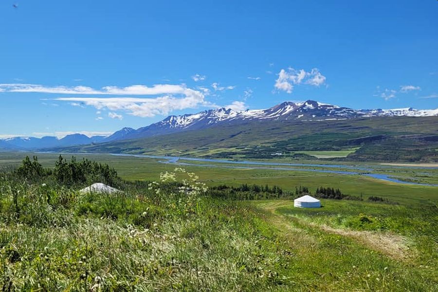 Noord IJsland yurt Akureyri