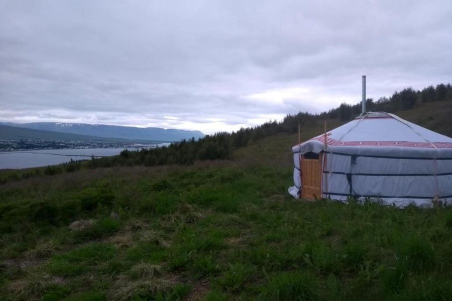Noord IJsland yurt Akureyri