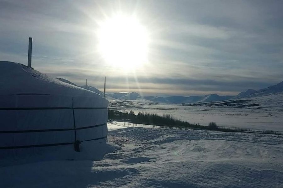 Noord IJsland yurt Akureyri