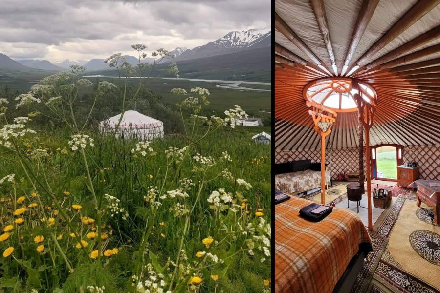 Noord IJsland yurt Akureyri