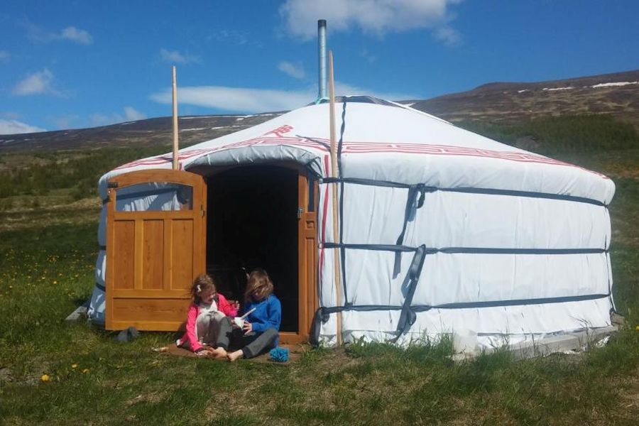 Noord IJsland yurt Akureyri