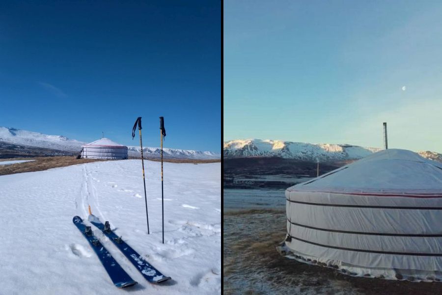 Noord IJsland yurt Akureyri