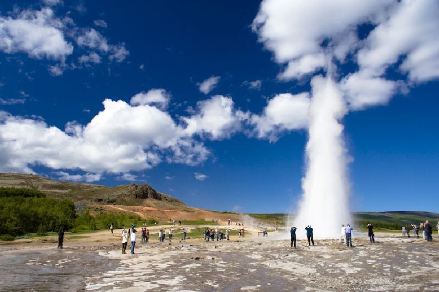Geysir autorondreis IJsland