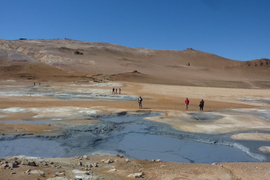 Myvatn Namaskard Autorondreis IJsland