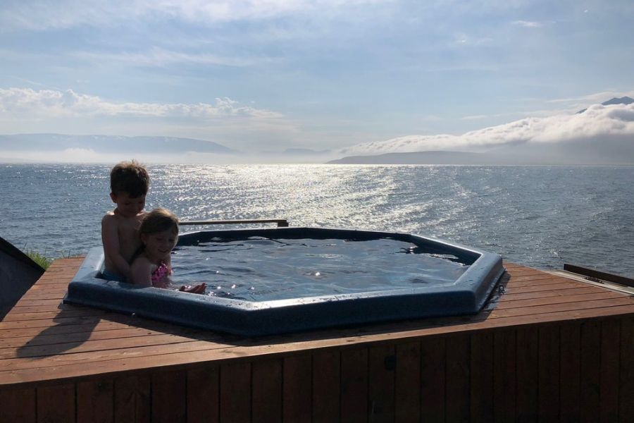 Hot tub Autorondreis IJsland