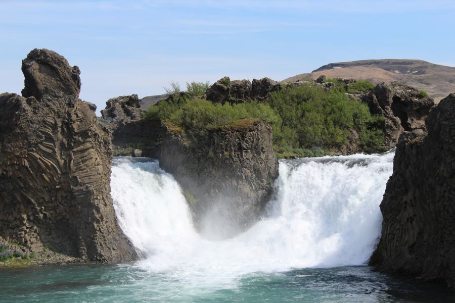 Hjalparfoss Autorondreis IJsland