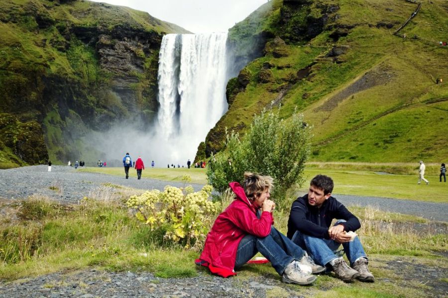 Skogafoss Autorondreis IJsland