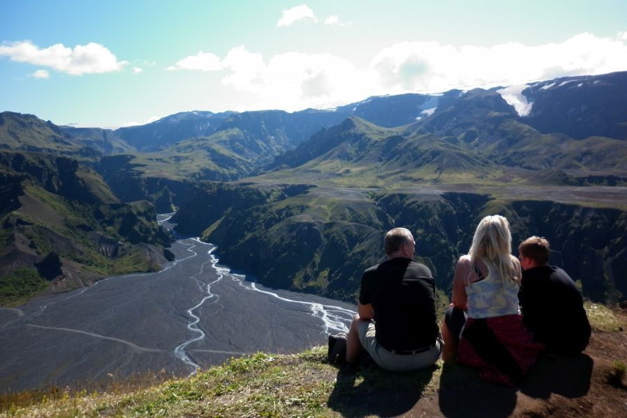 Thorsmork Autorondreis IJsland