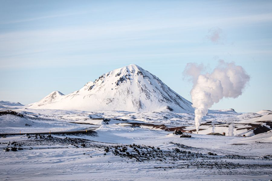 Myvatn IJsland winter