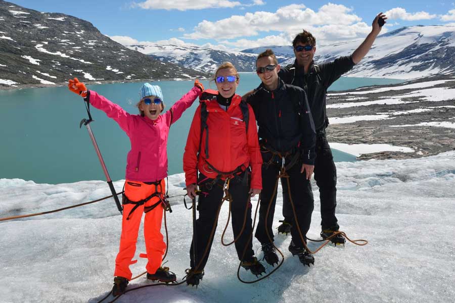 Maak een prachtige gletsjerwandeling op de Nigardsbreen