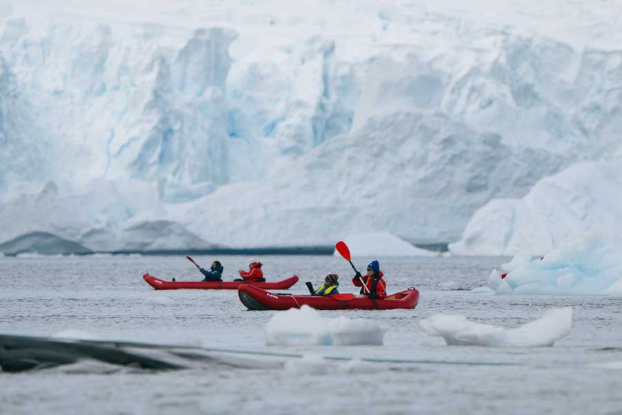 Kajakken HX Expeditie Antarctica