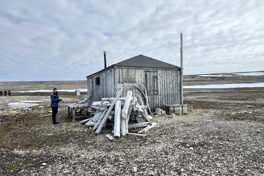 Kinnvika op Spitsbergen