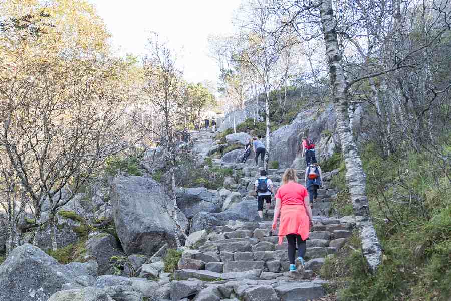 Fjord cruise Lysefjord en hike naar Preikestolen