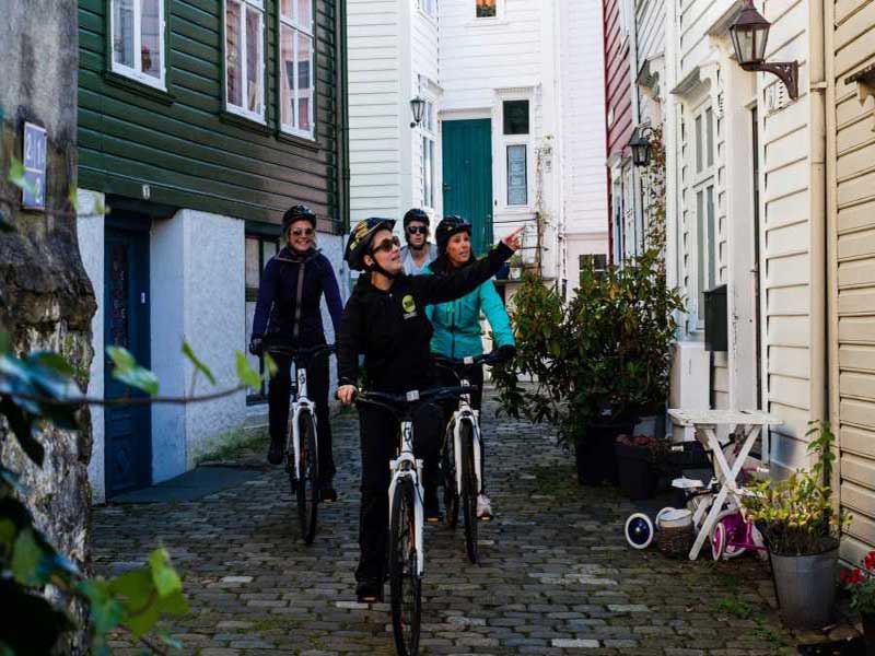 Fietstour door historisch Bergen