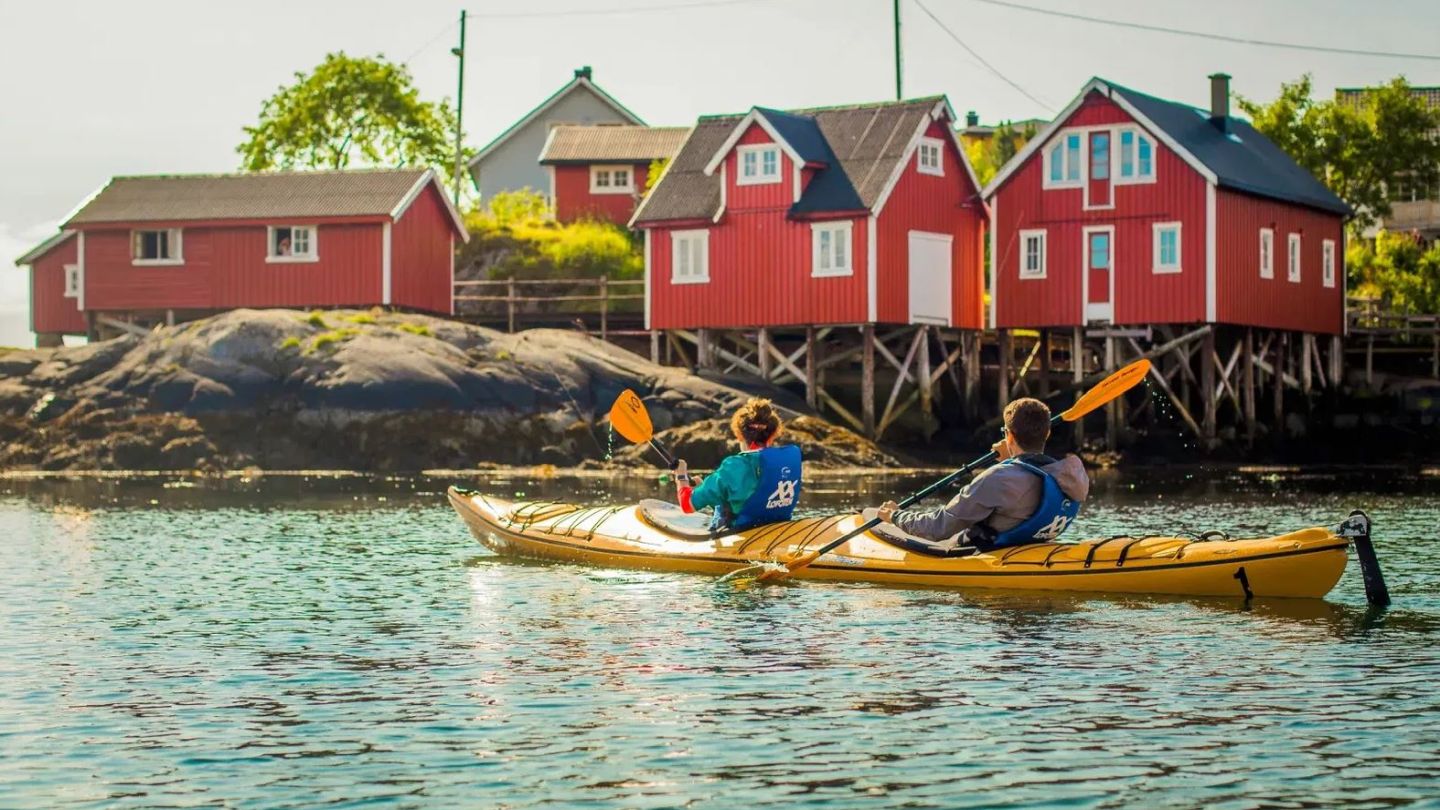 Zeekajakken vanuit Svolvær, Svolvaer