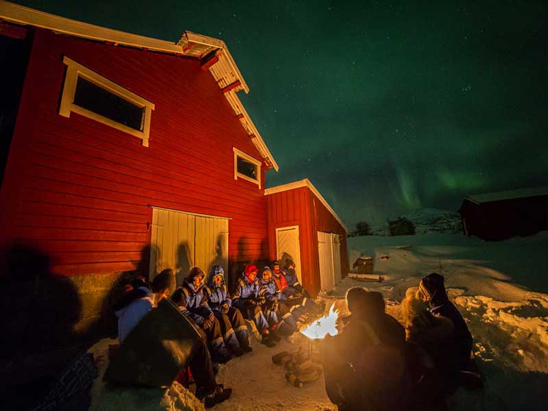 Tromsø Friluftsenter, noorderlicht
