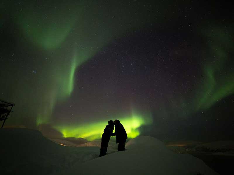 Tromsø Friluftsenter, noorderlicht