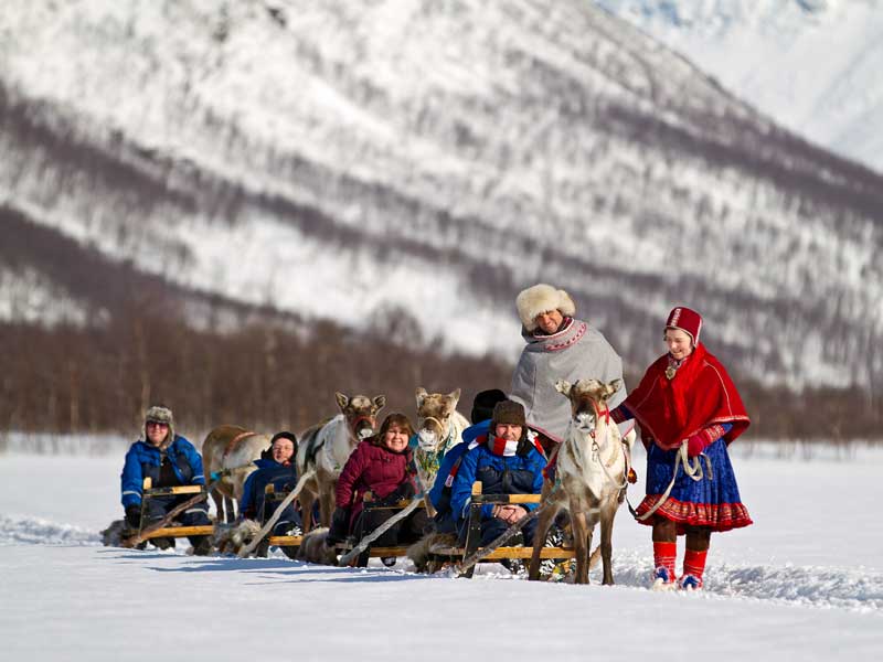 Tromsø Rendiersafari bij Camp Tamok 