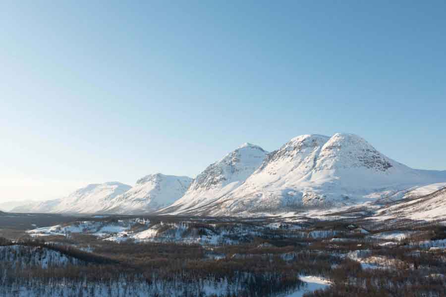 Landschap husky Breivikeidet met BBI Travel
