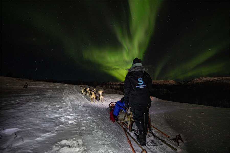 Vakantie Huskysafari op jacht naar het Noorderlicht Snowhotel Kirkenes in Diversen (Noorwegen Winter, Noorwegen)