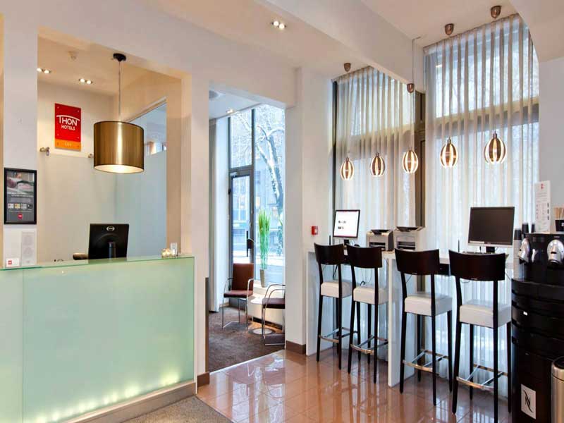 Thon Hotel Europa, Oslo - receptie