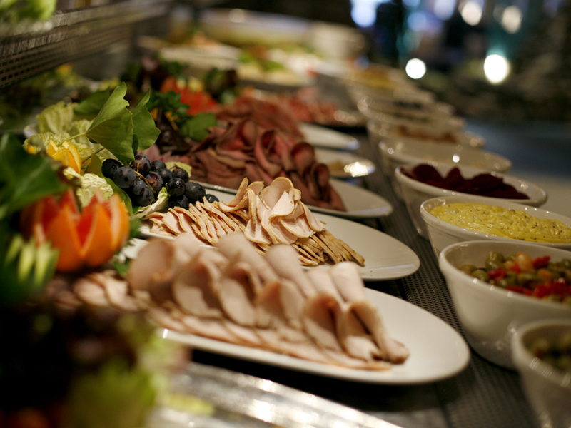 heerlijk en uitgebreid ontbijtbuffet