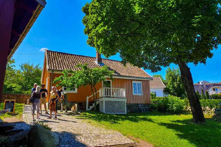 Edvard Munch huis in Asgardstrand