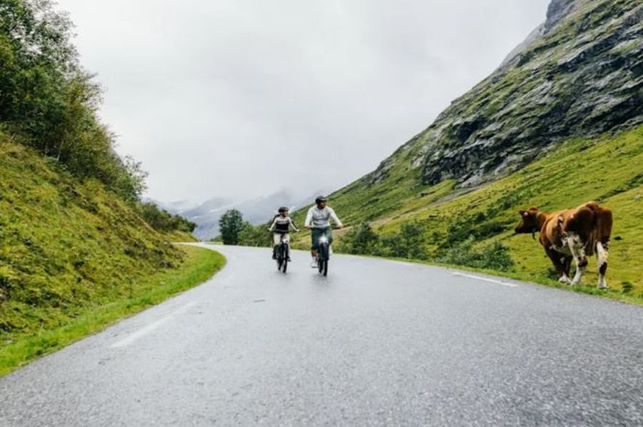 Ebiken in Norangsdalen