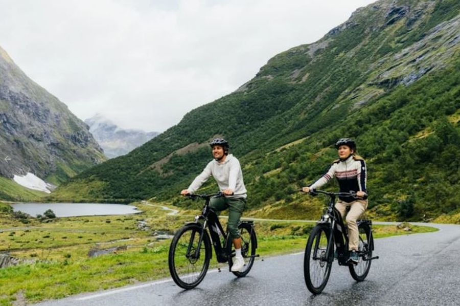Ebiken in Norangsdalen