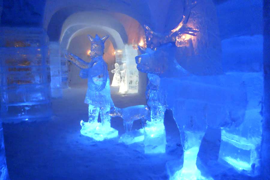 Hurtigruten excursie Snowhotel Kirkenes met BBI Travel