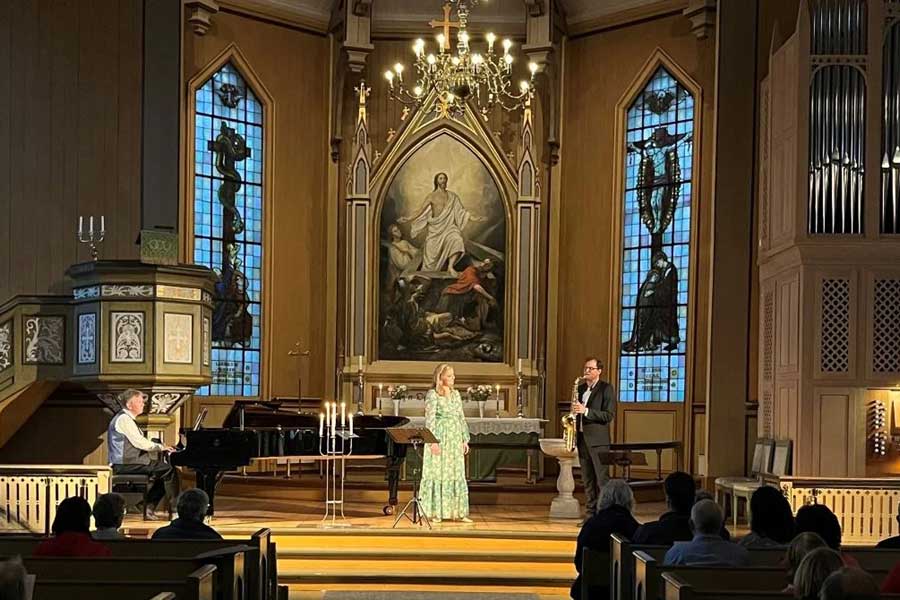 Middernachtconcert in de Tromso Kathedraal