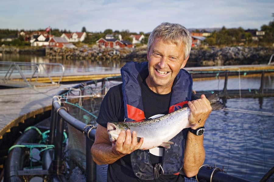 Bezoek aan de zalmkwekerij