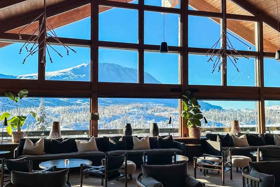 Lounge in Gaustablikk Fjellresort