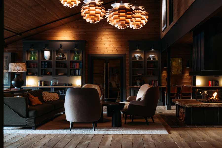 Lounge in Gaustablikk Fjellresort