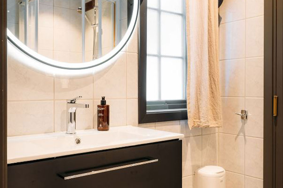 Badkamer in Kvitåvatn Fjellhytter