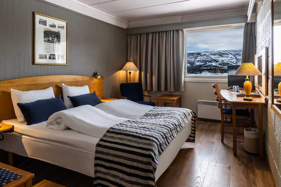 Tweepersoonskamer in Straand Hotel