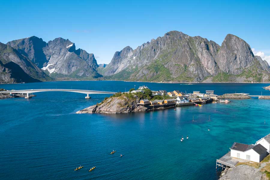 Fly drive rondreis Lofoten en Tromso
