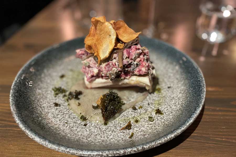 Hoofdgerecht bij Parken bistro & bar